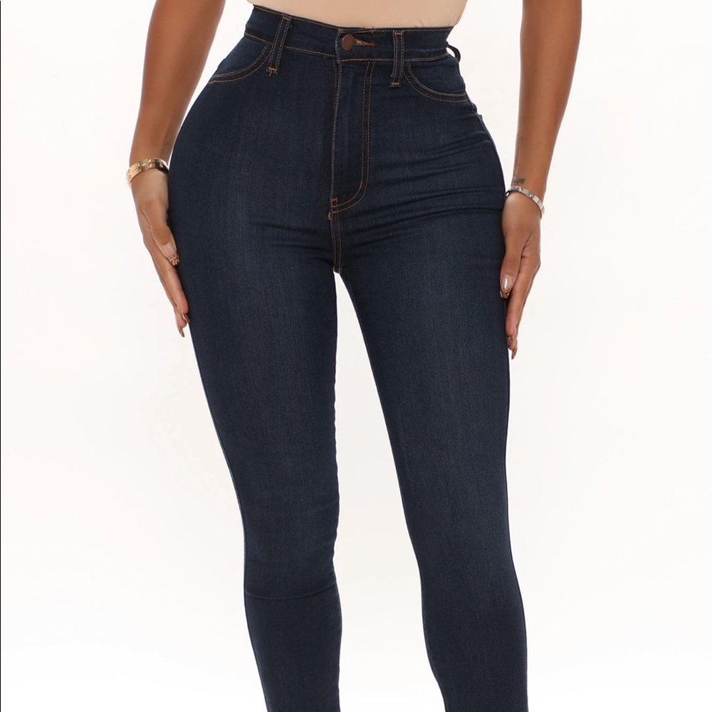 Fashion Nova classic high waist skinny jeans